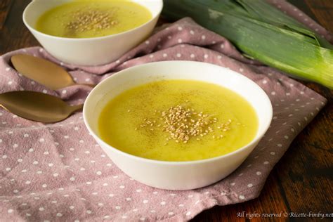 Vellutata di porri Bimby • Ricette Bimby