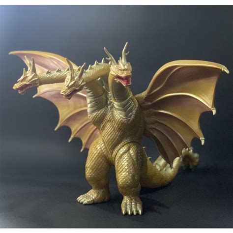 Grand King Ghidorah 1998 Bandai Rare Soft Vinyl Sofubi Action Figure