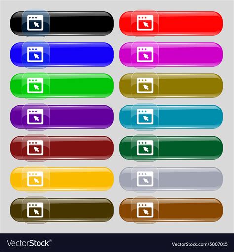 Dialog Box Icon Sign Big Set Of 16 Colorful Modern