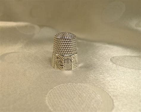 Items Similar To Sterling Silver Thimble Hallmarked On Etsy