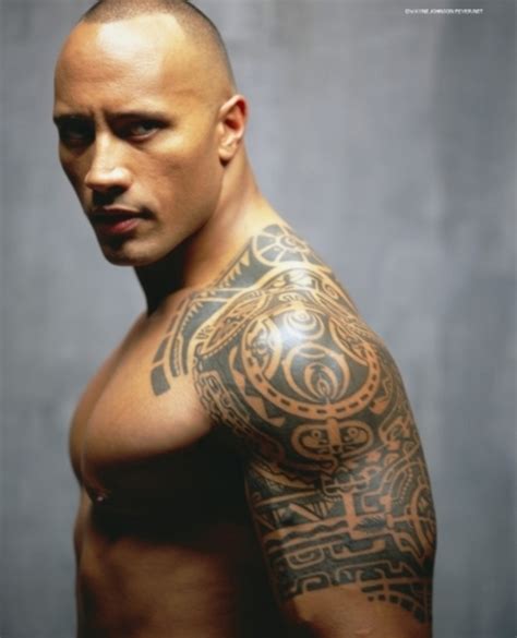Dwayne douglas johnson, also known by his ring name the rock, is an american actor, producer, businessman, and retired professional wrestler. tattoo: WWE Superstar The Rock Tattoos - Dwayne Johnson ...