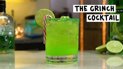The Grinch Cocktail Tipsy Bartender