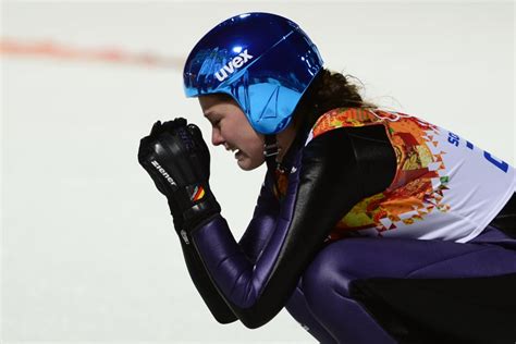 Carina Vogt Of Germany Was Moved To Tears After Winning The Gold In