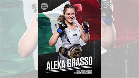 Alexa Grasso Becomes The First Mexican Born Ufc Womens Champion Ksnv