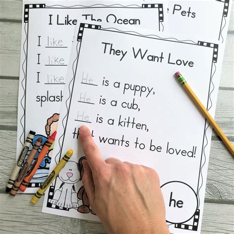 40 Sight Word Poems For Shared Reading Mrs Mcginnis Little Zizzers