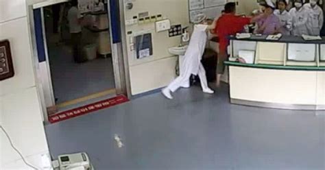 pregnant nurse punched in face by patient s angry son because she didn t get ct scan results