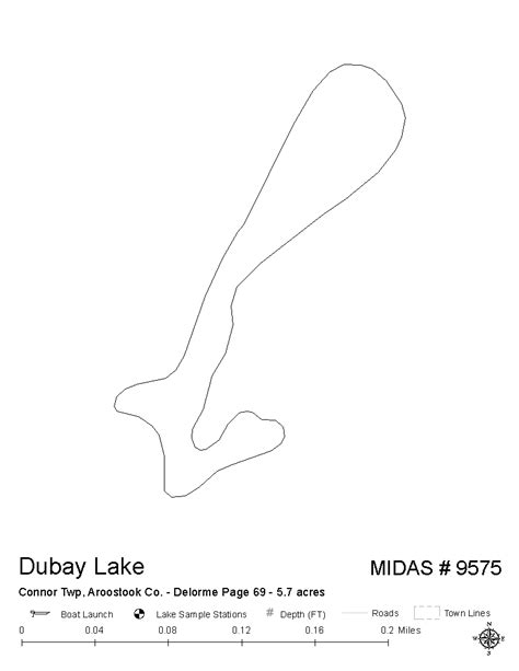 Lakes Of Maine Lake Overview Dubay Lake Connor Twp Aroostook Maine