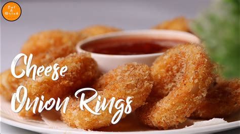 Cheese Onion Rings Quick And Easy Crispy Cheese Onion Rings How To