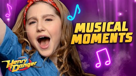 Pipers Most Musical Moments 🎶 Henry Danger Youtube