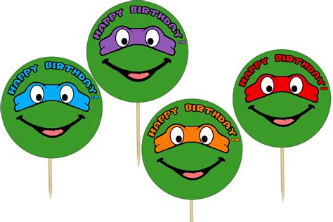 7 Best Images Of Tmnt Birthday Party Printables Ninja Turtles