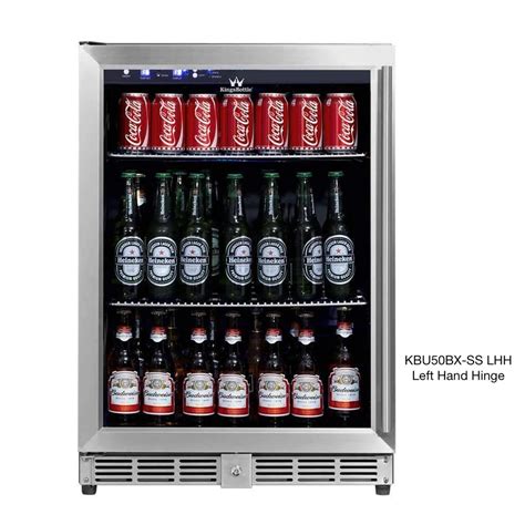 Kings Bottle 24 Inch Under Counter Beer Cooler Fridge Built In Kbu50bx