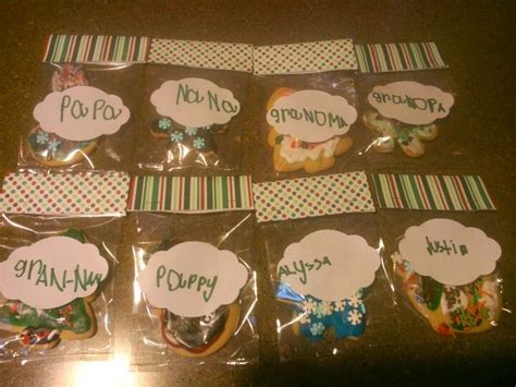 name, i heard that santa is really happy with how kind you have been to others this year. Individually wrapped x mas cookies for gifts from .kids ...