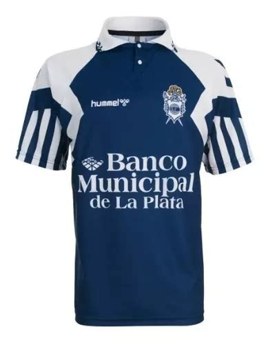 Camiseta De Gimnasia Y Esgrima De La Plata Hummel Retro Cuotas Al