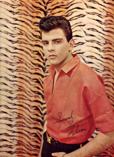 Fabian Forte American Teen Idol Of The Late 1950s And