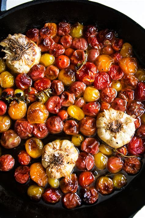 How To Roast Cherry Tomatoes With Garlic Herbs The Original Dish