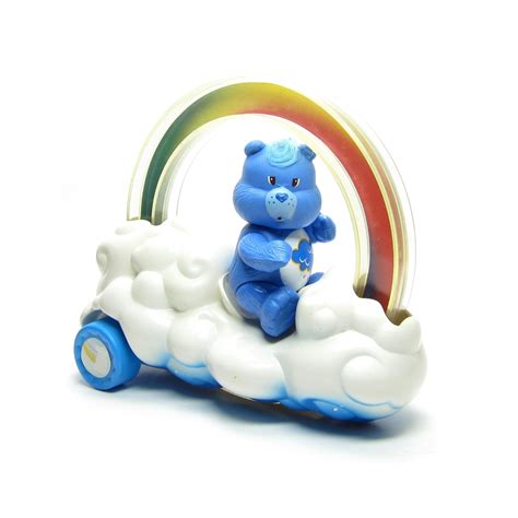 Rainbow Roller Care Bears Cloud Vehicle For Poseable