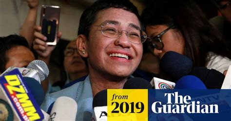 rappler editor maria ressa freed on bail after outcry maria ressa the guardian