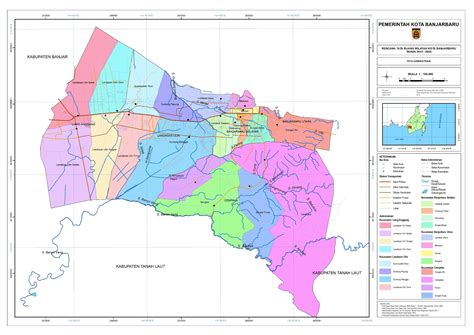 Peta Administrasi Kota Bogor