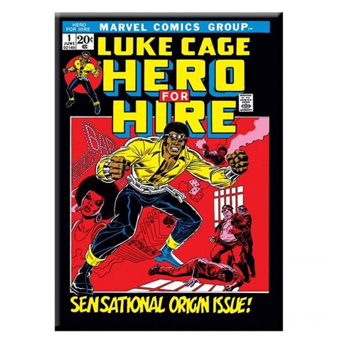 Luke Cage Hero For Hire No 1 The Source By Superherostuff