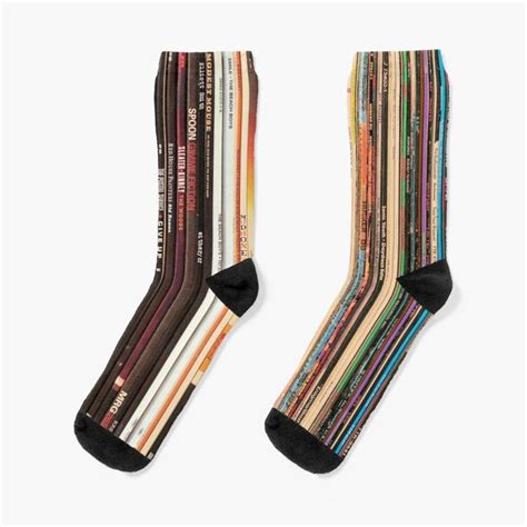 Super Soft All Over Printed Knit Socks With Extra Cushioning In The