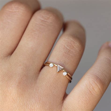 Dual Diamond Ring Small Artemer