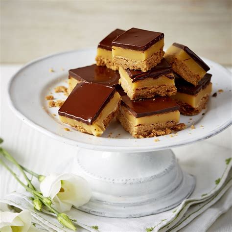 Millionaire S Shortbread With Salted Caramel Dessert Recipes Woman