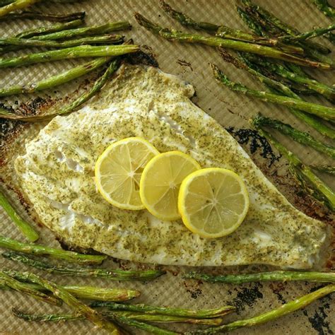 Baked Turbot Fillets With Mustard Dill Sauce The Dinner Mom Dill
