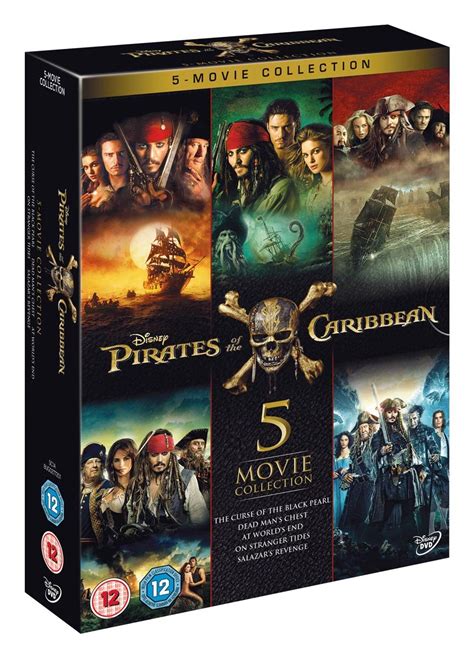 Køb Pirates Of The Caribbean 1 5 Dvd Uk