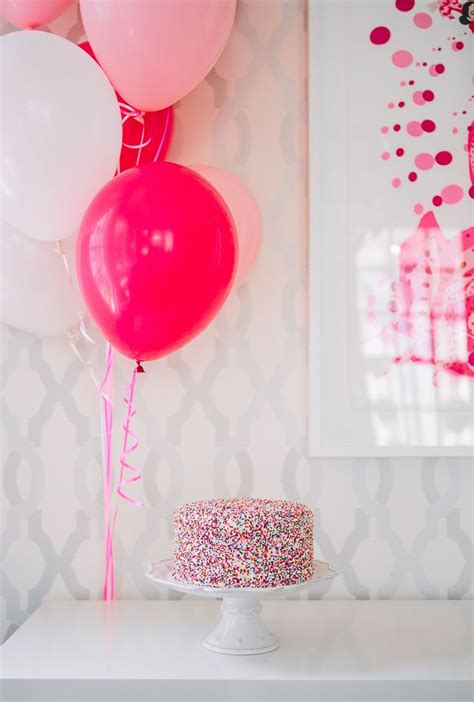 Pin By Ann Stapor On Happy Birthday Sprinkles Birthday Cake Pink