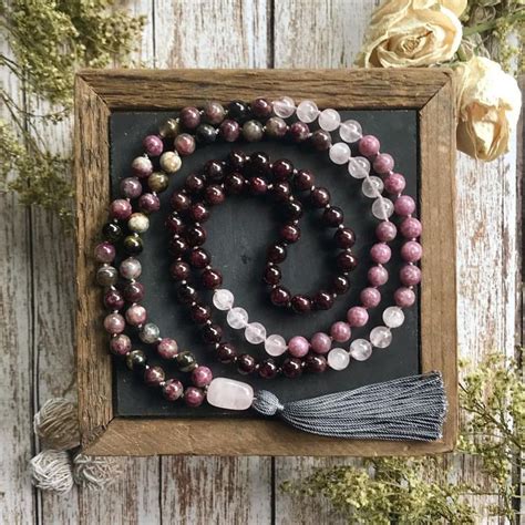 New Custom Mala From Last Week Check Out These Amazing Healing