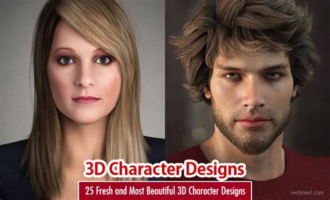 25 Fresh And Most Beautiful 3d Character Designs For Your Inspiration