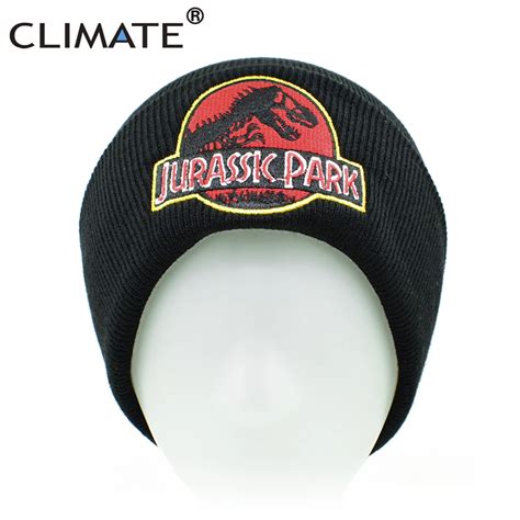 Men Beanie Jurassic Park Winter Hat Jurassic World Knit Cap Hat Dinosa Oeppeo Master Of Caps