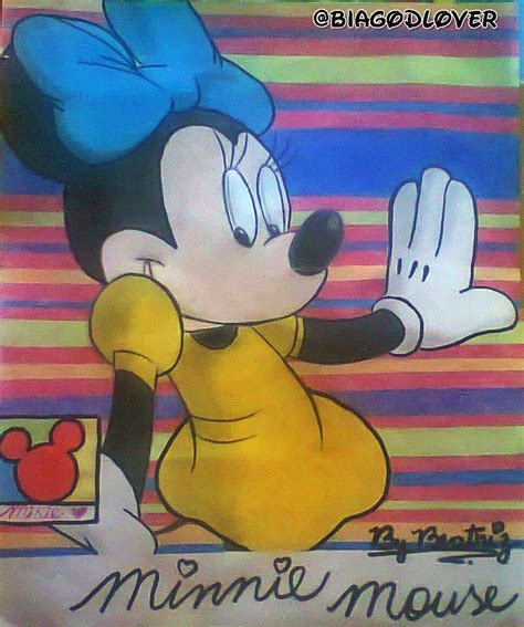 Minnie Mouse Drawing Minnie Mouse Fan Art 32591184 Fanpop