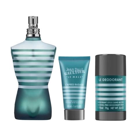 Jean Paul Gaultier Le Male Edt 125 Ml After Shave 50 Ml Deo 75 Ml