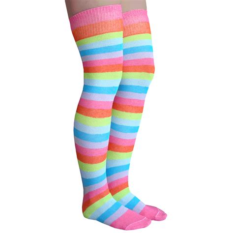 Pink Knee High Socks Made In Usa