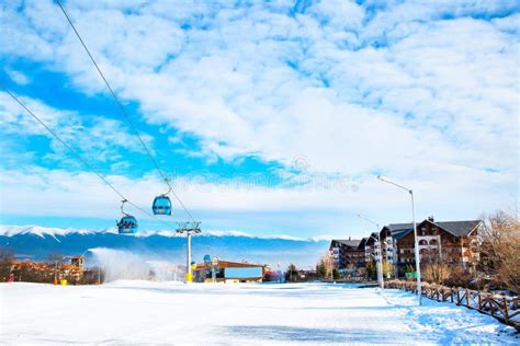 Ski Resort Bansko Bulgaria People Mountains View Editorial Photography Image Of Bulgarian