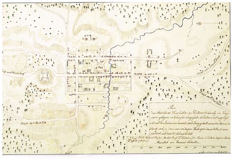 1777 Map Of Winchester Va Fortloudounva