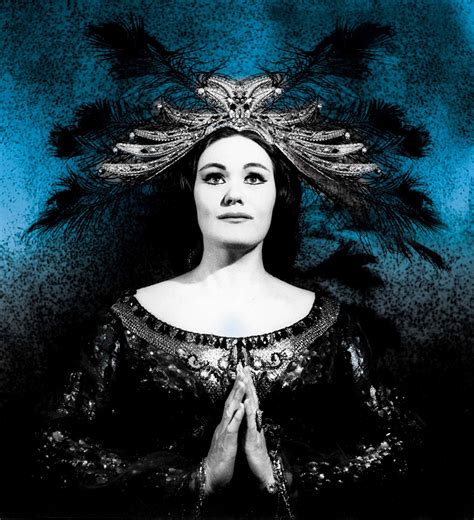 La Stupenda Joan Sutherland As Princess Lakme Musicien Opéra