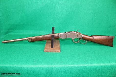 Winchester Model 1873 Lever Action 44 Caliber Wcf Repeating Rifle For Sale