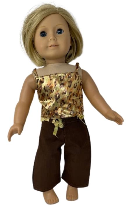 Doll Clothes Superstore Brown And Gold Fits 18 Inch Girl Like Our Generation American Girl Dolls