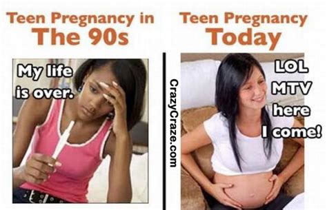 Teen Pregnancy Then And Now