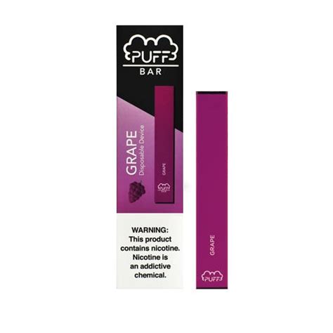 Grape Puff Bar Disposable Vape Alliston Newmarket Woodbridge Vaughan