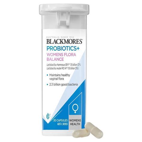 Buy Blackmores Probiotics Womens Flora Balance Vitamin 30 Capsules
