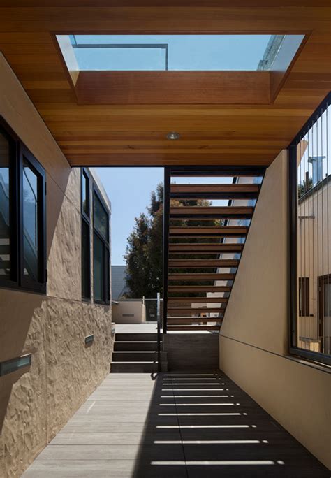 Stairs To Upper Roof Deck Contemporary Patio San Francisco By