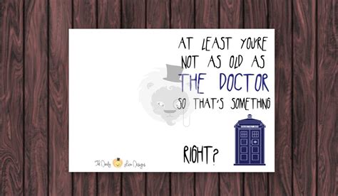 Doctor Who Birthday Card Funny Dr Who Birthday Card Geek Etsy Uk