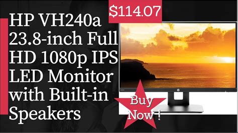 Hp Vh240a 238 Inch Full Hd 1080p Ips Led Monitor Eshopsy Online