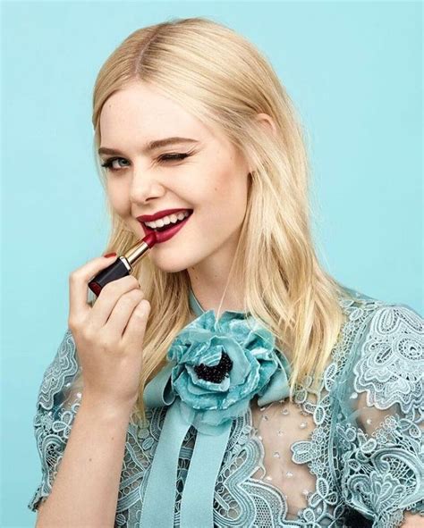 Elle Fanning Announced As The New Face Of Loreal Paris Elle Fanning