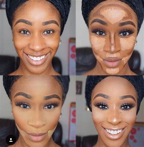 Contouring Gorgeous Makeup Contour Makeup Dark Skin Makeup