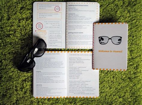 Or should i try to plan activities? Wedding Welcome Book for Out of Town Guests | Wedding ...