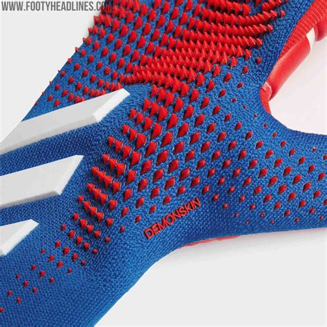 Blue Red White Strapless Adidas Predator 20 Tormentor Goalkeeper